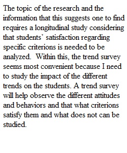 Discussion 3 A Survey Study Design EDB Educational research